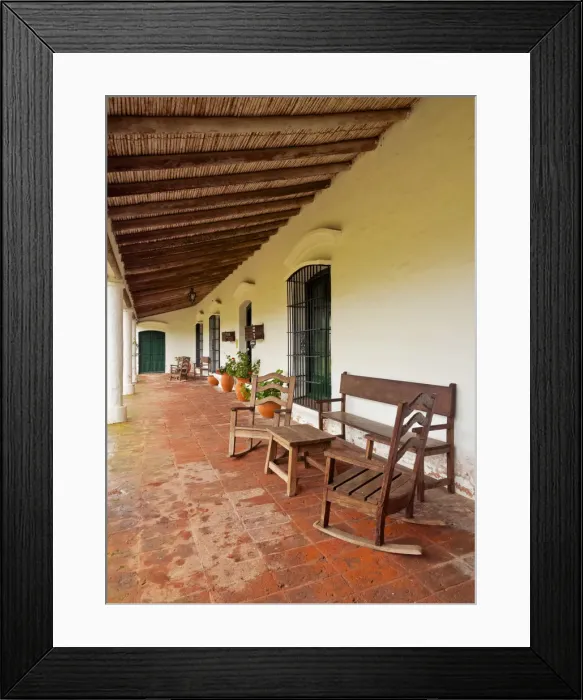 Framed Print : Argentina, Buenos Aires Province, San Antonio de Areco, View of the Ricardo Guiraldes Framed Print : Argentina, Buenos Aires Province, San Antonio de Areco, View of the Ricardo Guiraldes