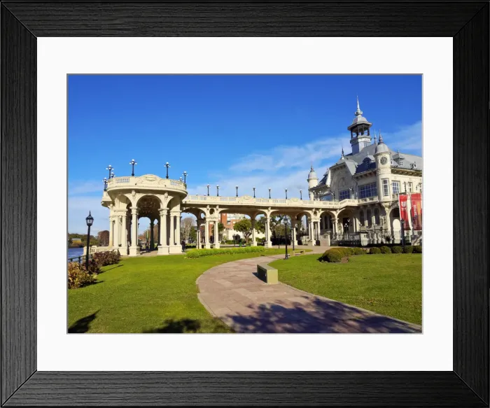 Framed Print : Argentina, Buenos Aires Province, Tigre, View of the Municipal Museum of Fine Art