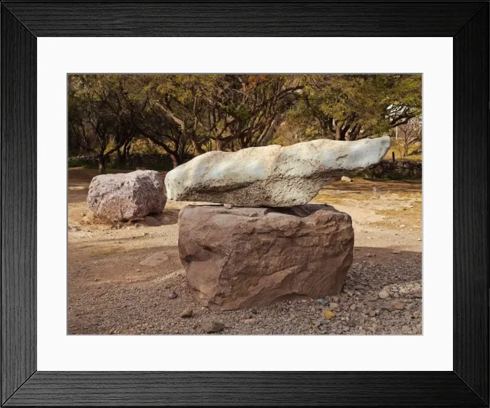 Framed Print : Argentina, Jujuy Province, Tilcara, View of Bell Stone in the Pucara de Tilcara, pre-Inca Framed Print : Argentina, Jujuy Province, Tilcara, View of Bell Stone in the Pucara de Tilcara, pre-Inca