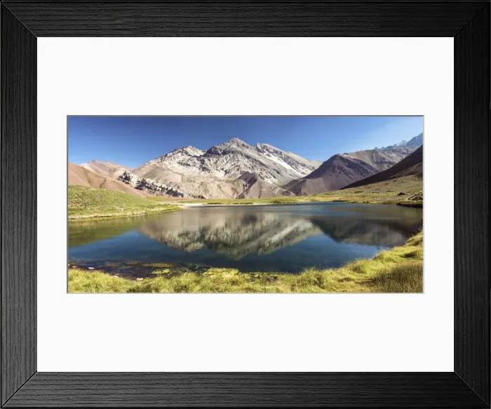 Framed Print : Cerro Tres Gemelos, Andes Mountains, Mendoza, Argentina, South America Framed Print : Cerro Tres Gemelos, Andes Mountains, Mendoza, Argentina, South America