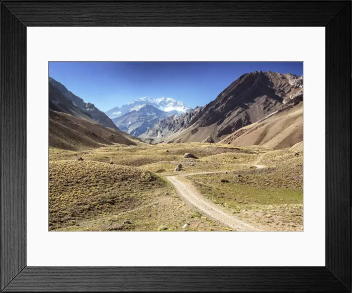 Framed Print : Aconcagua Mountain, (highest mountain outside Asia), Mendoza, Argentina, South America Framed Print : Aconcagua Mountain, (highest mountain outside Asia), Mendoza, Argentina, South America