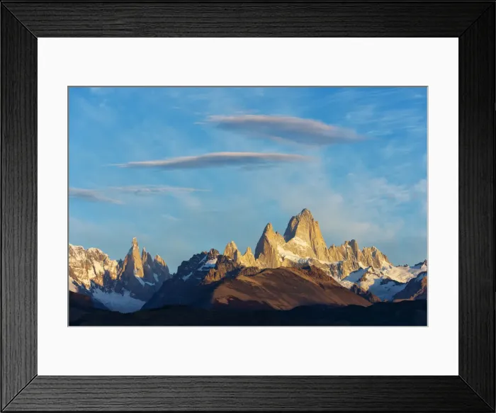 Framed Print : South America, Argentina, Patagonia, Los Glaciares National Park and Mount Fitz Roy Framed Print : South America, Argentina, Patagonia, Los Glaciares National Park and Mount Fitz Roy