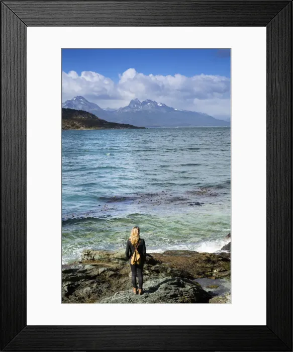 Framed Print : Argentina, Patagonia, Ushuaia. Tierra del Fuego, Tierra del Fuego National Park, MR Framed Print : Argentina, Patagonia, Ushuaia. Tierra del Fuego, Tierra del Fuego National Park, MR