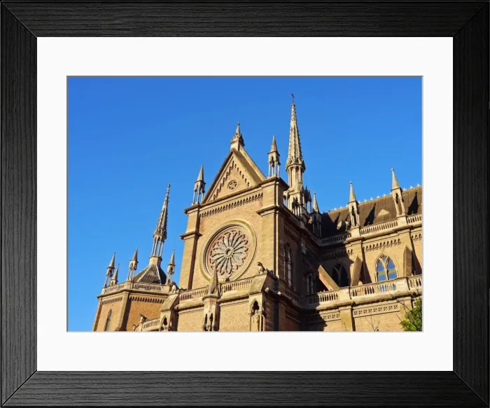 Framed Print : Argentina, Cordoba, View of the Los Capuchinos Church Framed Print : Argentina, Cordoba, View of the Los Capuchinos Church