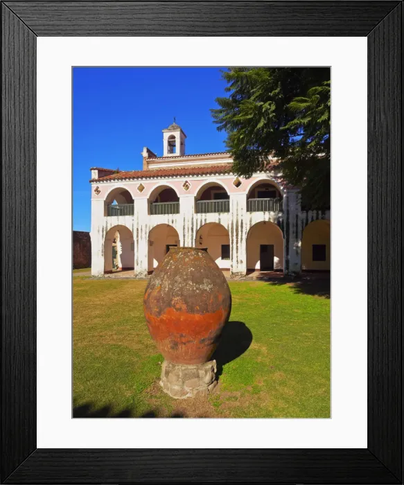 Framed Print : Argentina, Cordoba Province, Jesus Maria, View of the Jesuit Estancia