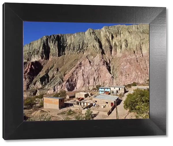 Argentina, Salta Province, Iruya, View of the indian village