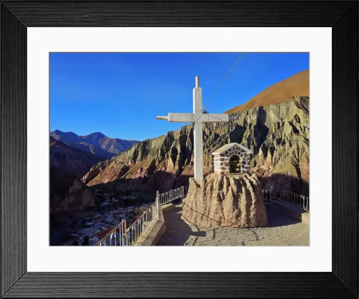 Framed Print : Argentina, Salta Province, Iruya, View of the Mirador La Cruz Framed Print : Argentina, Salta Province, Iruya, View of the Mirador La Cruz