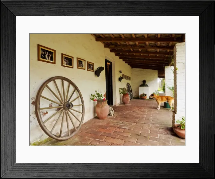 Framed Print : Argentina, Buenos Aires Province, San Antonio de Areco, View of the Ricardo Guiraldes Framed Print : Argentina, Buenos Aires Province, San Antonio de Areco, View of the Ricardo Guiraldes