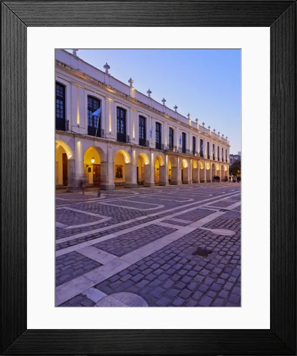 Framed Print : Argentina, Cordoba, Twilight view of the Cordoba Cabildo, colonial town hall Framed Print : Argentina, Cordoba, Twilight view of the Cordoba Cabildo, colonial town hall