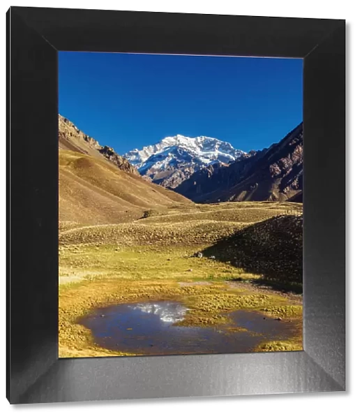 Aconcagua Mountain, Horcones Valley, Aconcagua Provincial Park, Central Andes, Mendoza