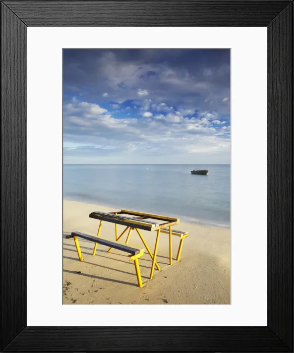 Framed Print : Dunsborough beach at dawn, Western Australia, Australia Framed Print : Dunsborough beach at dawn, Western Australia, Australia