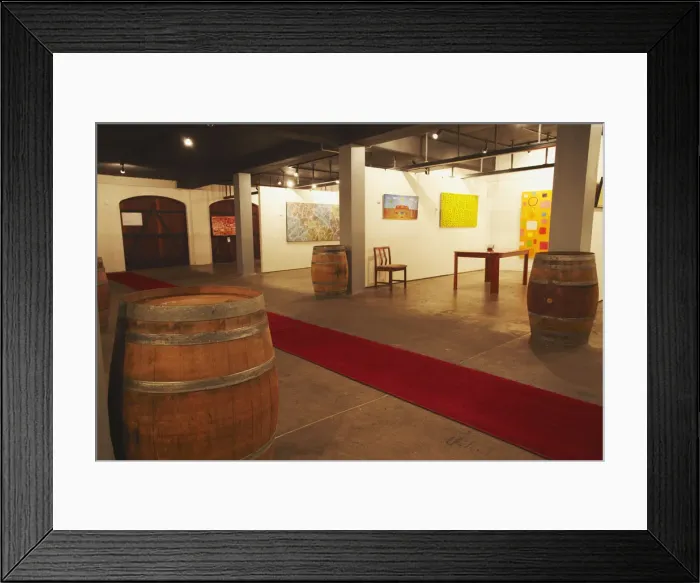 Framed Print : Art gallery in Leeuwin wine estate, Margaret River, Western Australia, Australia Framed Print : Art gallery in Leeuwin wine estate, Margaret River, Western Australia, Australia