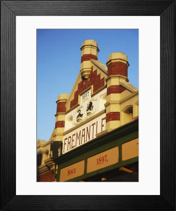 Framed Print : Fremantle Market, Fremantle, Western Australia, Australia Framed Print : Fremantle Market, Fremantle, Western Australia, Australia