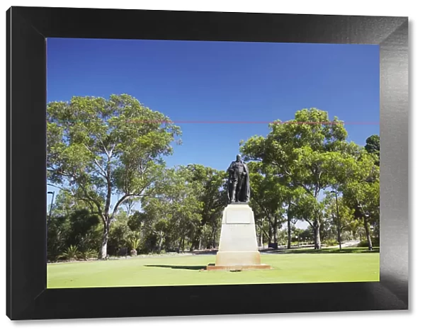 Statue of Lord Forrest in Kings Park, Perth, Western Australia, Australia