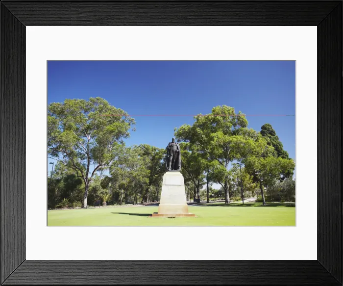 Framed Print : Statue of Lord Forrest in Kings Park, Perth, Western Australia, Australia Framed Print : Statue of Lord Forrest in Kings Park, Perth, Western Australia, Australia