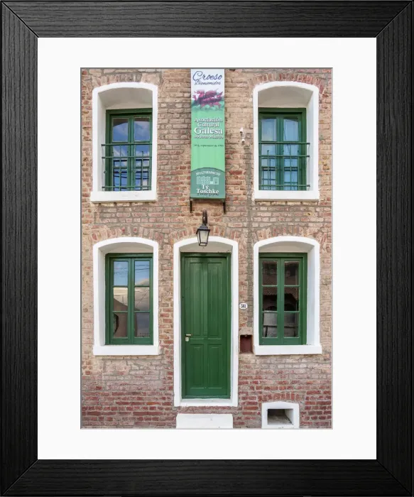 Framed Print : Toschke House, former Colegio Sarmiento, now Welsh Cultural Association, Puerto Madryn Framed Print : Toschke House, former Colegio Sarmiento, now Welsh Cultural Association, Puerto Madryn