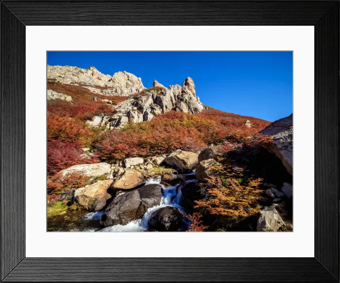 Framed Print : View towards the Aguja Frey, Nahuel Huapi National Park, Rio Negro Province, Argentina Framed Print : View towards the Aguja Frey, Nahuel Huapi National Park, Rio Negro Province, Argentina
