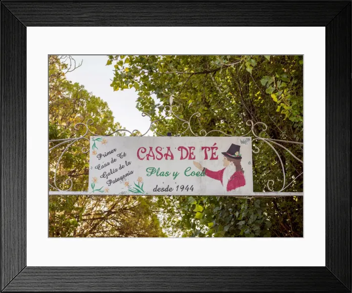 Framed Print : Welsh Tea House Plas y Coed, Gaiman, The Welsh Settlement, Chubut Province, Patagonia Framed Print : Welsh Tea House Plas y Coed, Gaiman, The Welsh Settlement, Chubut Province, Patagonia