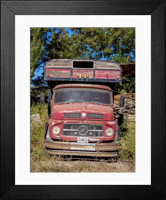 Framed Print : Old Mercedes Car, Gaiman, The Welsh Settlement, Chubut Province, Patagonia, Argentina Framed Print : Old Mercedes Car, Gaiman, The Welsh Settlement, Chubut Province, Patagonia, Argentina