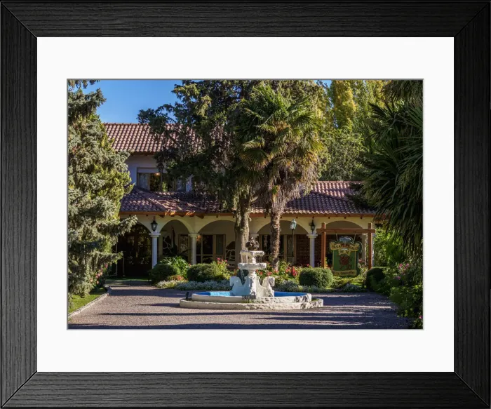 Framed Print : Welsh Tea House Ty Te Caerdydd, Gaiman, The Welsh Settlement, Chubut Province, Patagonia Framed Print : Welsh Tea House Ty Te Caerdydd, Gaiman, The Welsh Settlement, Chubut Province, Patagonia