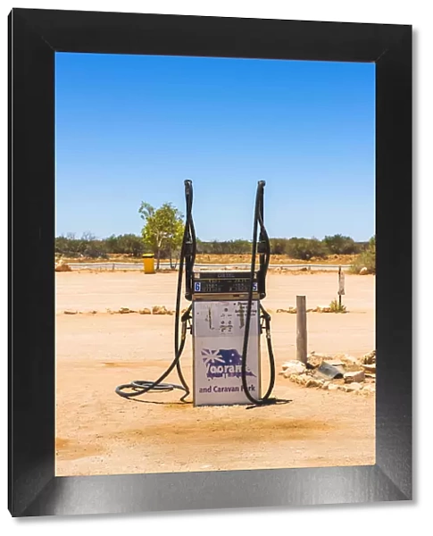 Water Pump on a dirt road, Western Australia, Australia