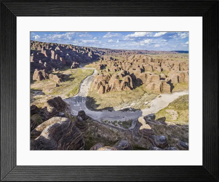 Framed Print : Purnululu National Park, Western Australia. (Image taken from a DJI Drone) Framed Print : Purnululu National Park, Western Australia. (Image taken from a DJI Drone)
