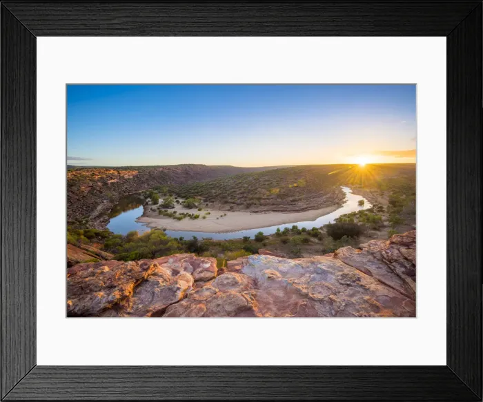 Framed Print : Kalbarri National Park, Kalbarri, Western Australia, Australia