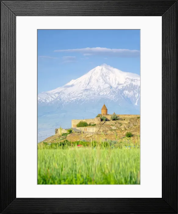 Framed Print : Khor Virap monastery and Mount Ararat, near Lusarat, Ararat Province, Armenia Framed Print : Khor Virap monastery and Mount Ararat, near Lusarat, Ararat Province, Armenia