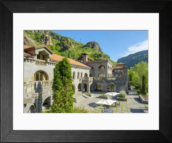 Framed Print : Tufenkian Avan Dzoraget Hotel in the Debed Canyon, Dzoraget, Lori Province, Armenia Framed Print : Tufenkian Avan Dzoraget Hotel in the Debed Canyon, Dzoraget, Lori Province, Armenia