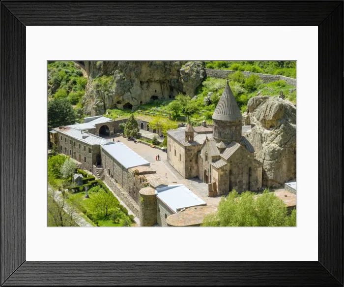 Framed Print : Geghard Monastery (Geghardavank), UNESCO World Heritage Site, Kotayk Province, Armenia Framed Print : Geghard Monastery (Geghardavank), UNESCO World Heritage Site, Kotayk Province, Armenia