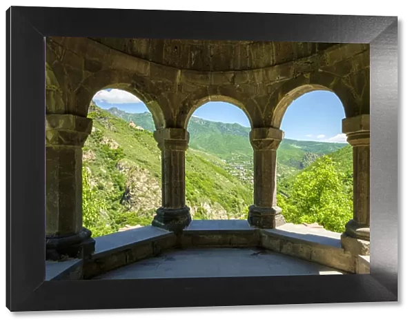 12th century ruins of Kobayr Monastery in the Debed Canyon, Lori Province, Armenia