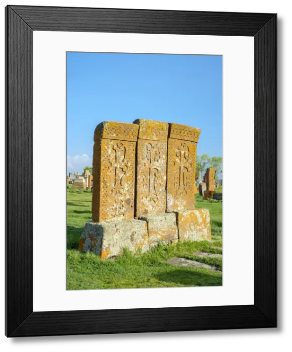 Framed Print : Historic Khachars at Noratus Cemetery, Noraduz (Noratus), Gegharkunik Province, Armenia Framed Print : Historic Khachars at Noratus Cemetery, Noraduz (Noratus), Gegharkunik Province, Armenia