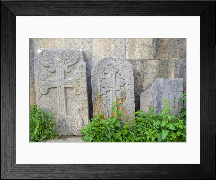 Framed Print : Khachars at Tatev Monastery complex, Tatev, Syunik Province, Armenia Framed Print : Khachars at Tatev Monastery complex, Tatev, Syunik Province, Armenia