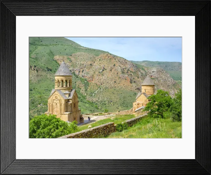 Framed Print : Noravank monastery, Surb Astvatsatsin Church and Surb Karapet Church in the Amaghu Valley Framed Print : Noravank monastery, Surb Astvatsatsin Church and Surb Karapet Church in the Amaghu Valley