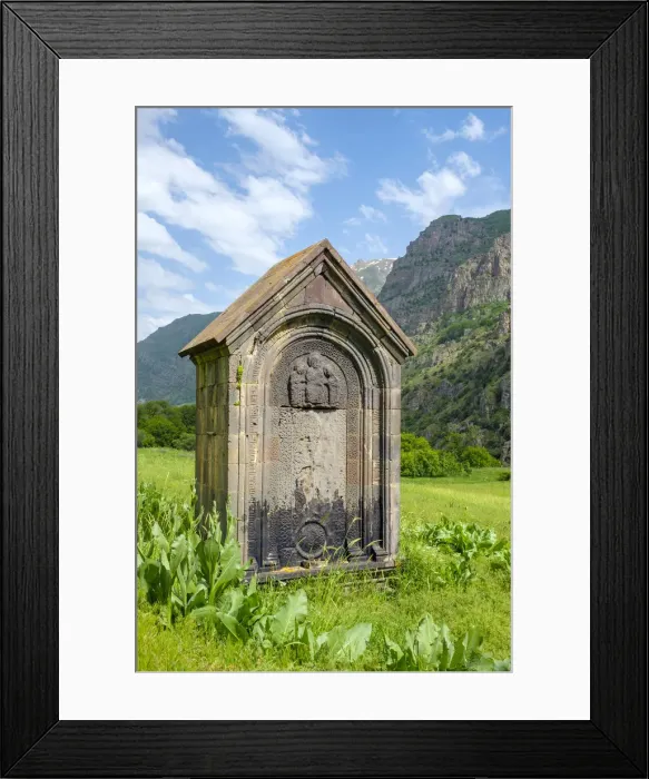 Framed Print : Stone altar in front of mountains in the Yehegis State Sanctuary, Yehegis, Vayots Framed Print : Stone altar in front of mountains in the Yehegis State Sanctuary, Yehegis, Vayots
