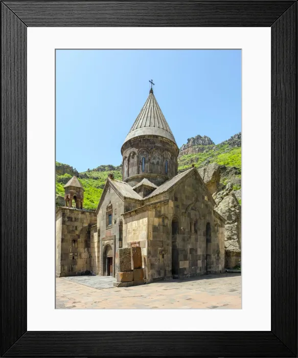 Framed Print : Geghard Monastery (Geghardavank), UNESCO World Heritage Site, Kotayk Province, Armenia Framed Print : Geghard Monastery (Geghardavank), UNESCO World Heritage Site, Kotayk Province, Armenia