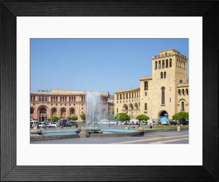 Framed Print : Government House and Armenia Marriott Hotel on Republic Square, Yerevan, Armenia Framed Print : Government House and Armenia Marriott Hotel on Republic Square, Yerevan, Armenia