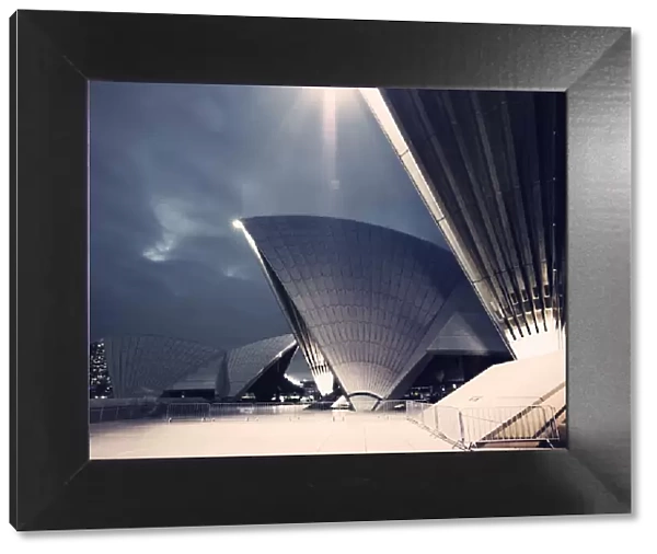 Sydney, New South Wales, Australia. Sydney Opera house at night