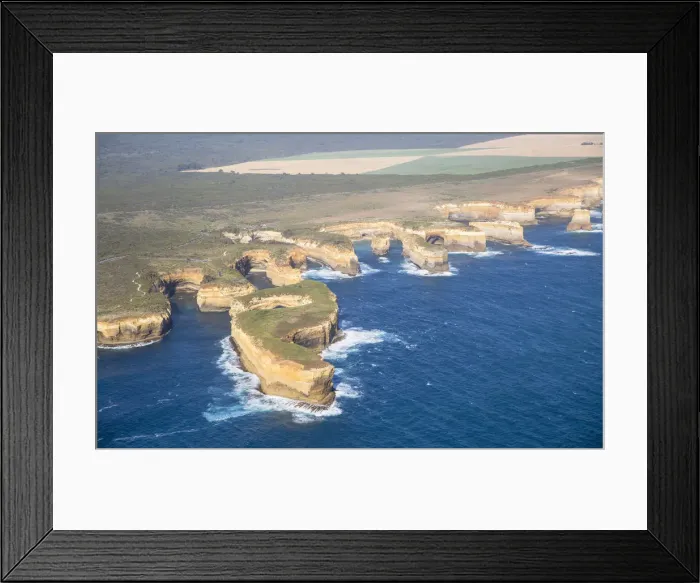 Framed Print : View of Port Campbell National Park, Great Ocean Road, Victoria, Australia Framed Print : View of Port Campbell National Park, Great Ocean Road, Victoria, Australia
