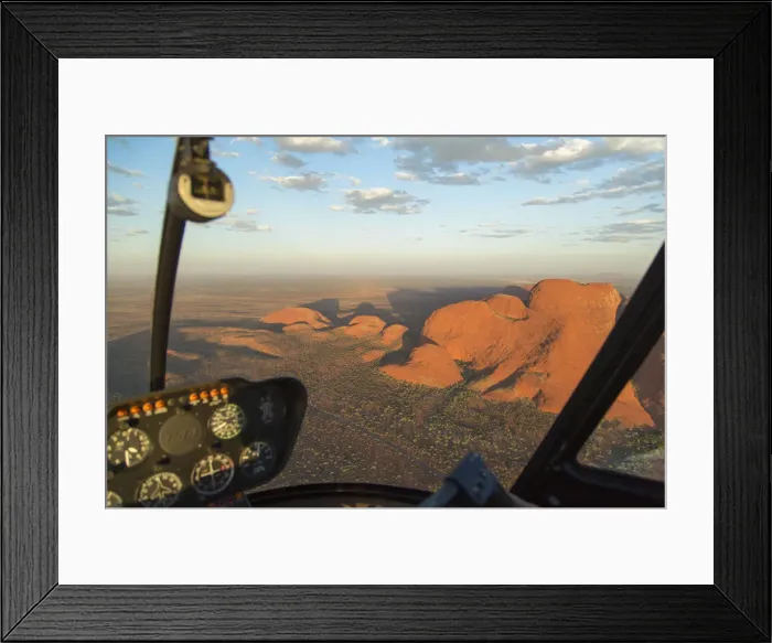 Framed Print : View from helicopter of Kata Tjuta / The Olgas (UNESCO World Heritage Site), Uluru-Kata Framed Print : View from helicopter of Kata Tjuta / The Olgas (UNESCO World Heritage Site), Uluru-Kata