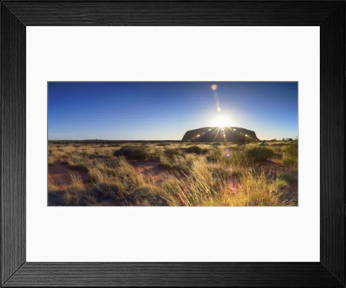 Framed Print : Uluru (UNESCO World Heritage Site), Uluru-Kata Tjuta National Park, Northern Territory Framed Print : Uluru (UNESCO World Heritage Site), Uluru-Kata Tjuta National Park, Northern Territory