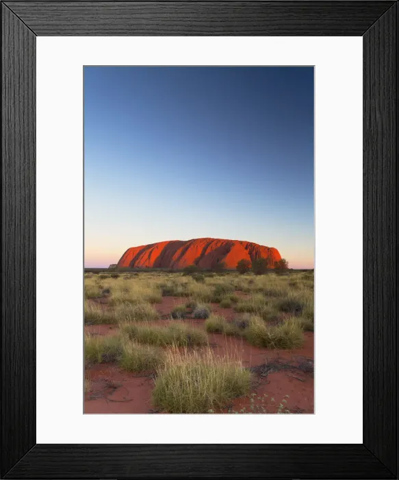 Framed Print : Uluru (UNESCO World Heritage Site), Uluru-Kata Tjuta National Park, Northern Territory Framed Print : Uluru (UNESCO World Heritage Site), Uluru-Kata Tjuta National Park, Northern Territory