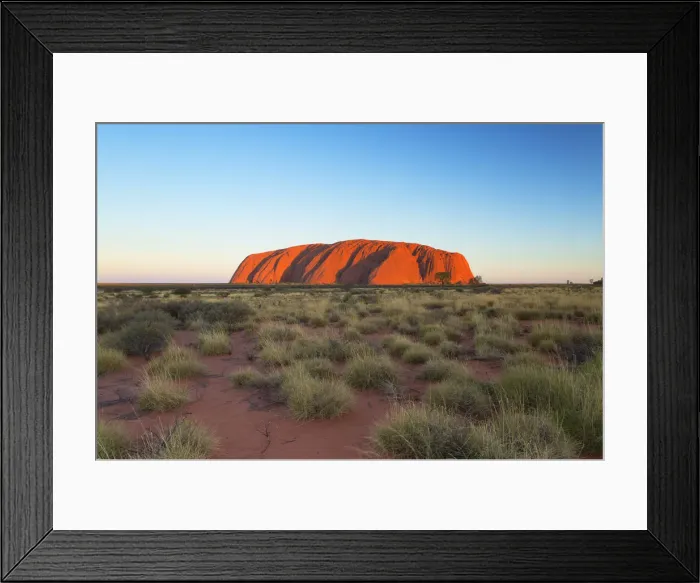 Framed Print : Uluru (UNESCO World Heritage Site), Uluru-Kata Tjuta National Park, Northern Territory Framed Print : Uluru (UNESCO World Heritage Site), Uluru-Kata Tjuta National Park, Northern Territory