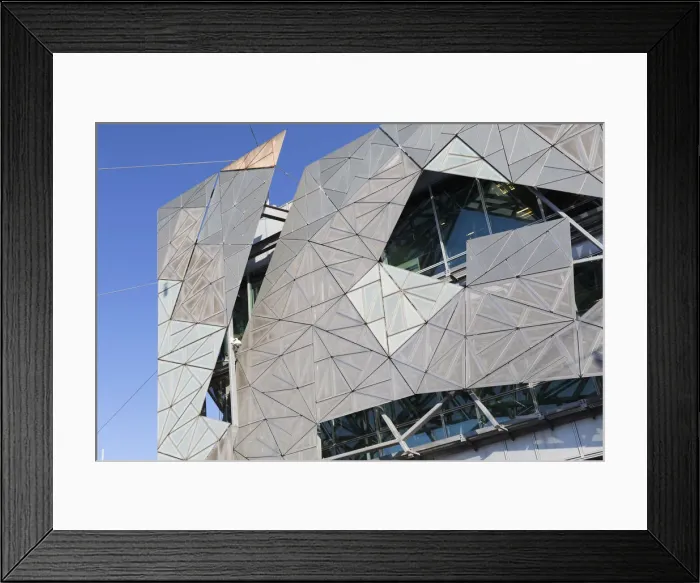 Framed Print : Federation Square, Melbourne, Victoria, Australia Framed Print : Federation Square, Melbourne, Victoria, Australia