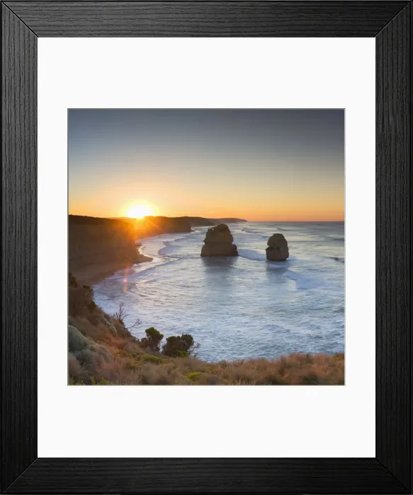 Framed Print : Twelve Apostles at dawn, Port Campbell National Park, Great Ocean Road, Victoria