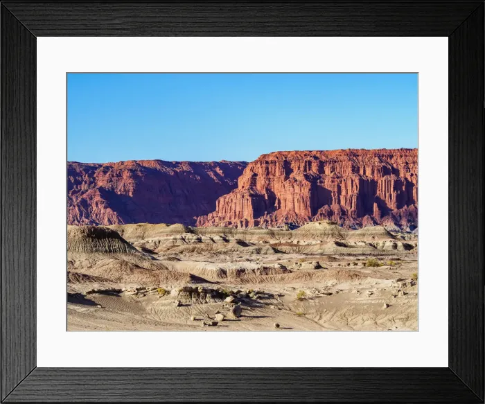 Framed Print : Las Coloradas Cliffs, Ischigualasto Provincial Park, UNESCO World Heritage Site, San Framed Print : Las Coloradas Cliffs, Ischigualasto Provincial Park, UNESCO World Heritage Site, San