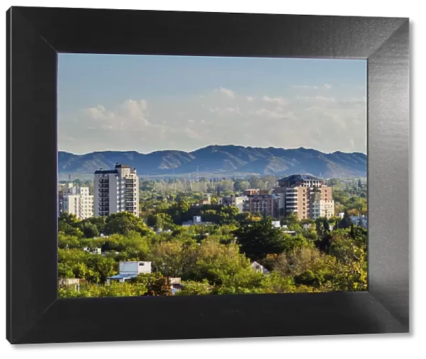 Cityscape of Mendoza with Andes in the background, Argentina
