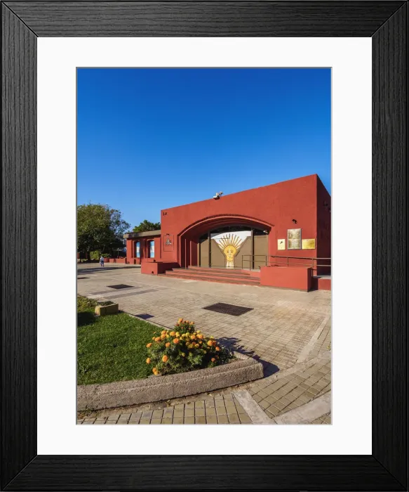 Framed Print : Museo del Area Fundacional, museum, Plaza Pedro del Castillo, Mendoza, Argentina Framed Print : Museo del Area Fundacional, museum, Plaza Pedro del Castillo, Mendoza, Argentina