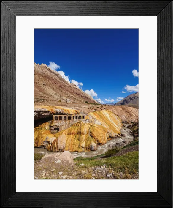 Framed Print : The Inca Bridge, Puente del Inca, Central Andes, Mendoza Province, Argentina Framed Print : The Inca Bridge, Puente del Inca, Central Andes, Mendoza Province, Argentina