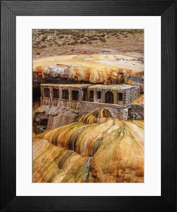 Framed Print : Hot Springs in Puente del Inca, Central Andes, Mendoza Province, Argentina Framed Print : Hot Springs in Puente del Inca, Central Andes, Mendoza Province, Argentina